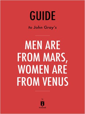cover image of Guide to John Gray's Men Are from Mars, Women Are from Venus by Instaread